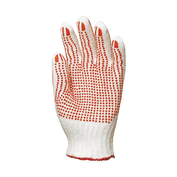 Gants tricotés à picots