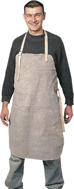 Tablier soudeur en croûte de cuir