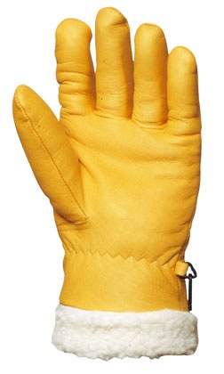 Gants anti-froid poignet tricoté