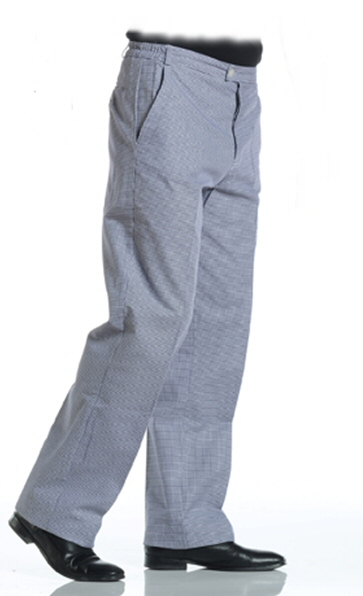 Pantalon de cuisine pied de poule