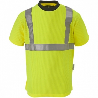 Tee-shirt manches courtes haute visibilité