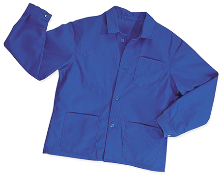 Veste de travail à boutons 100% coton